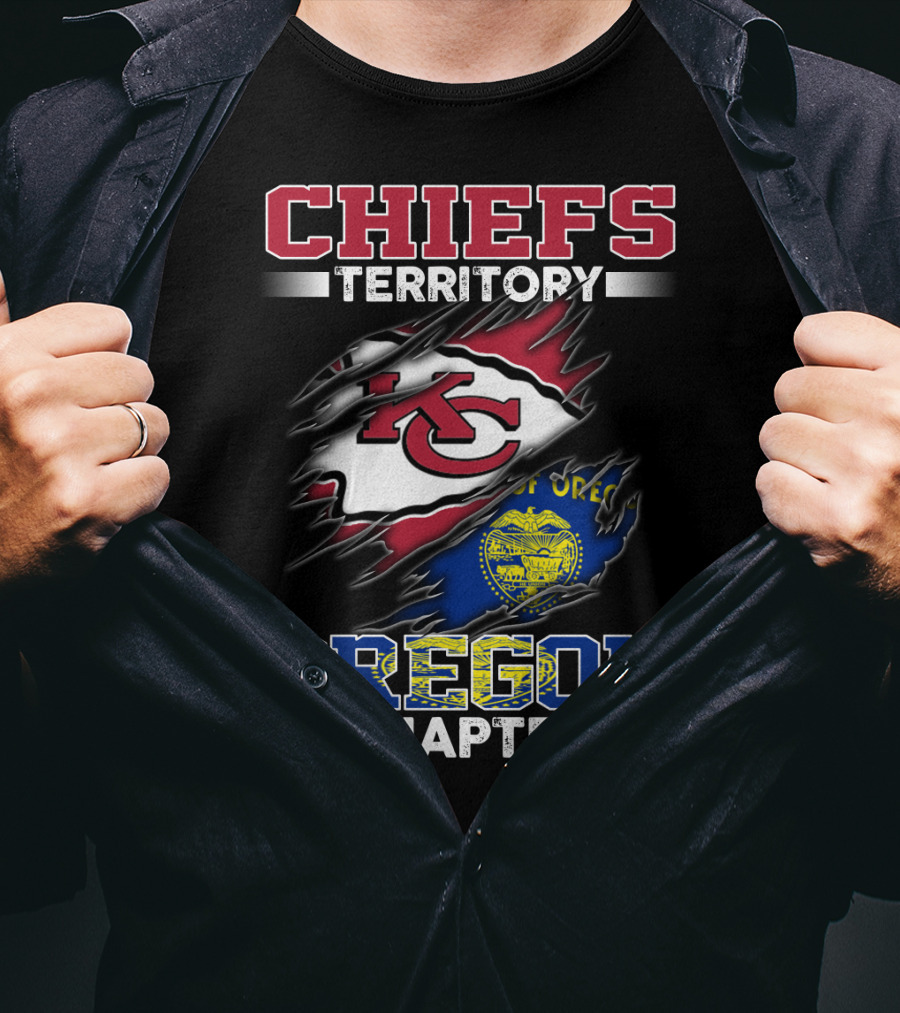 Chiefs Territory Kc Oregon Chapter T-Shirt