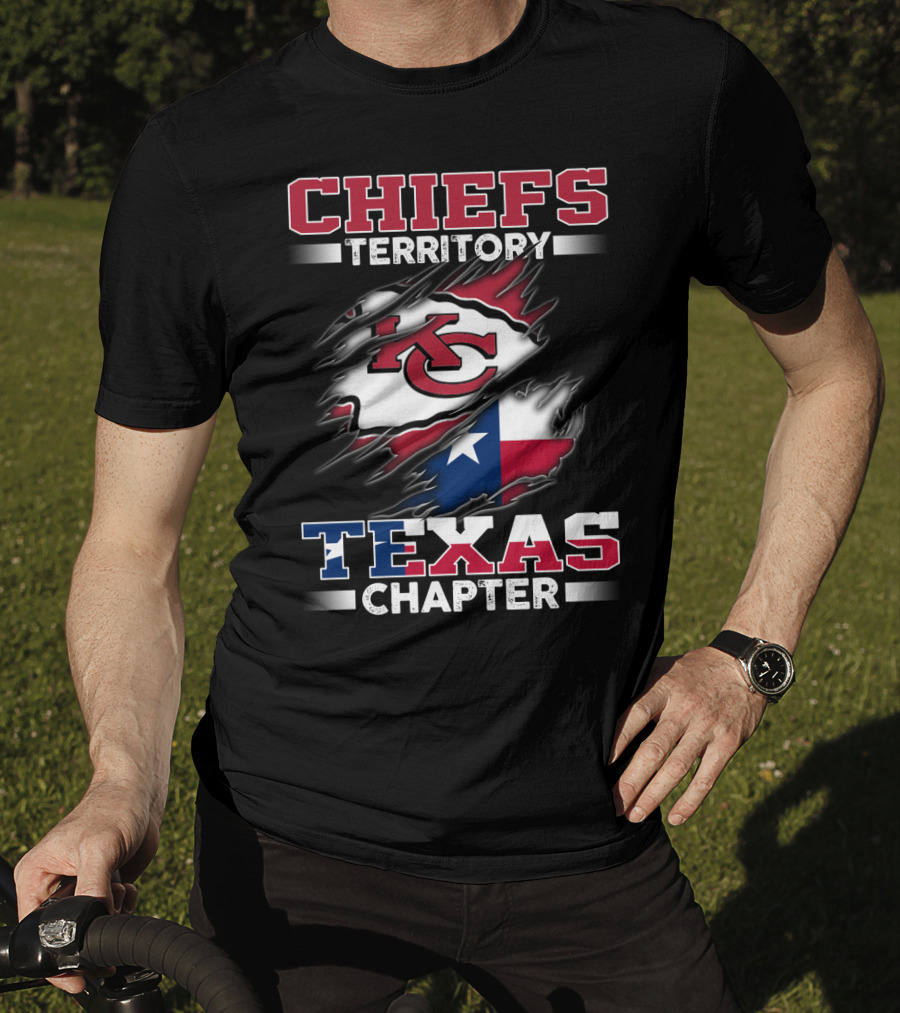 CHIEFS Territory Texas Chapter Kansas City KC T-Shirt