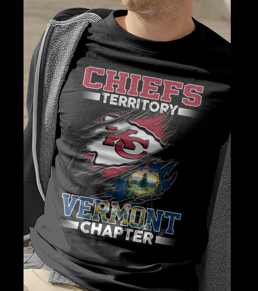 Chiefs Territory Kc Vermont Chapter T-Shirt