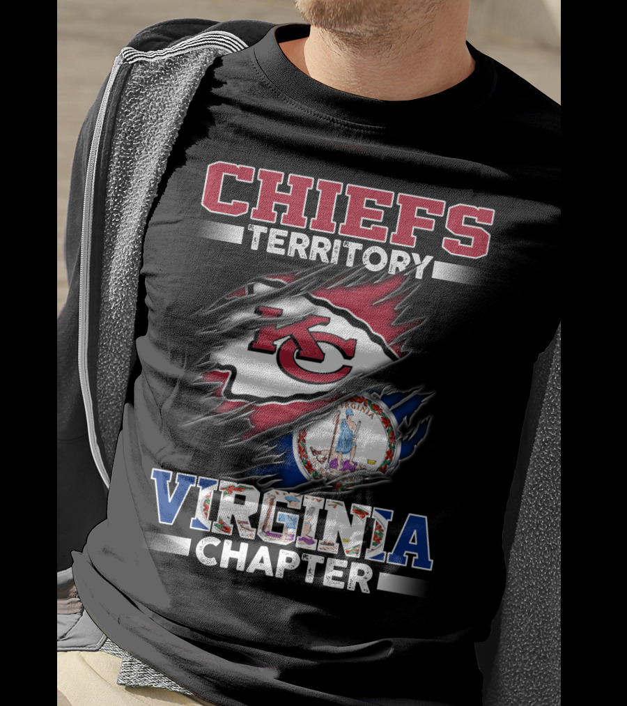 CHIEFS TERRITORY KC VIRGINIA CHAPTER T-Shirt