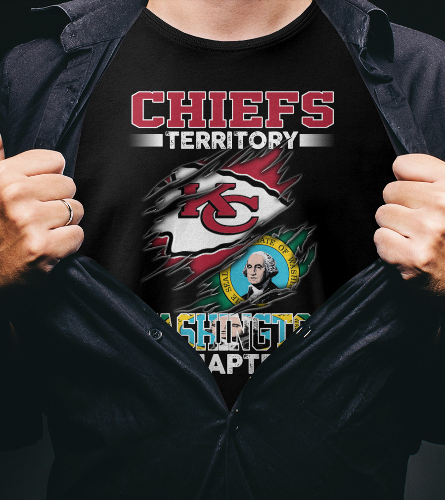Chiefs Territory Kc Washington State Chapter T-Shirt
