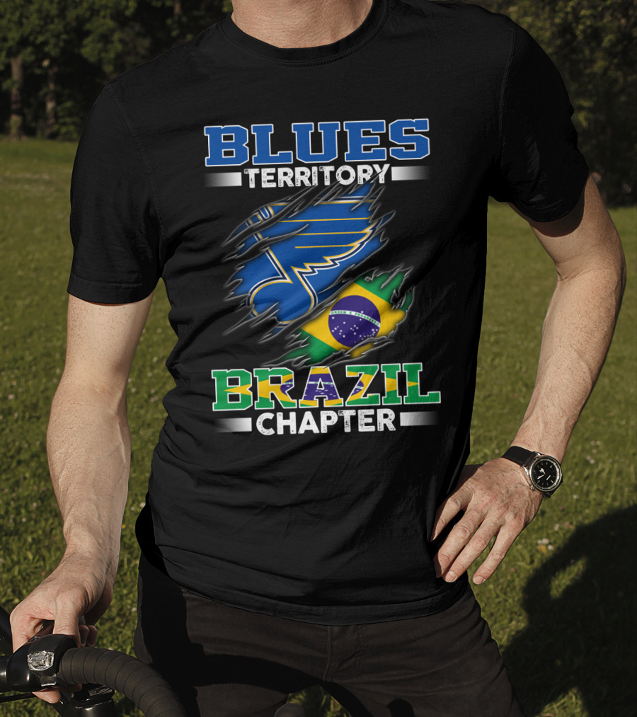Blues Territory Brazil Chapter T-Shirt
