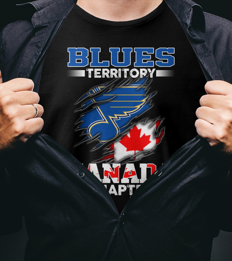 Blues Territory Canada Chapter T-Shirt