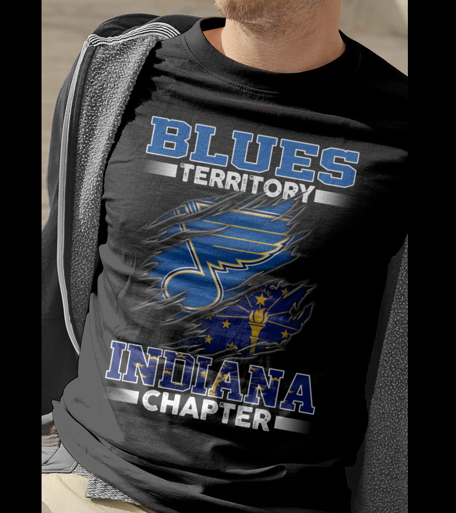 Indiana Chapter Blues Territory T-Shirt