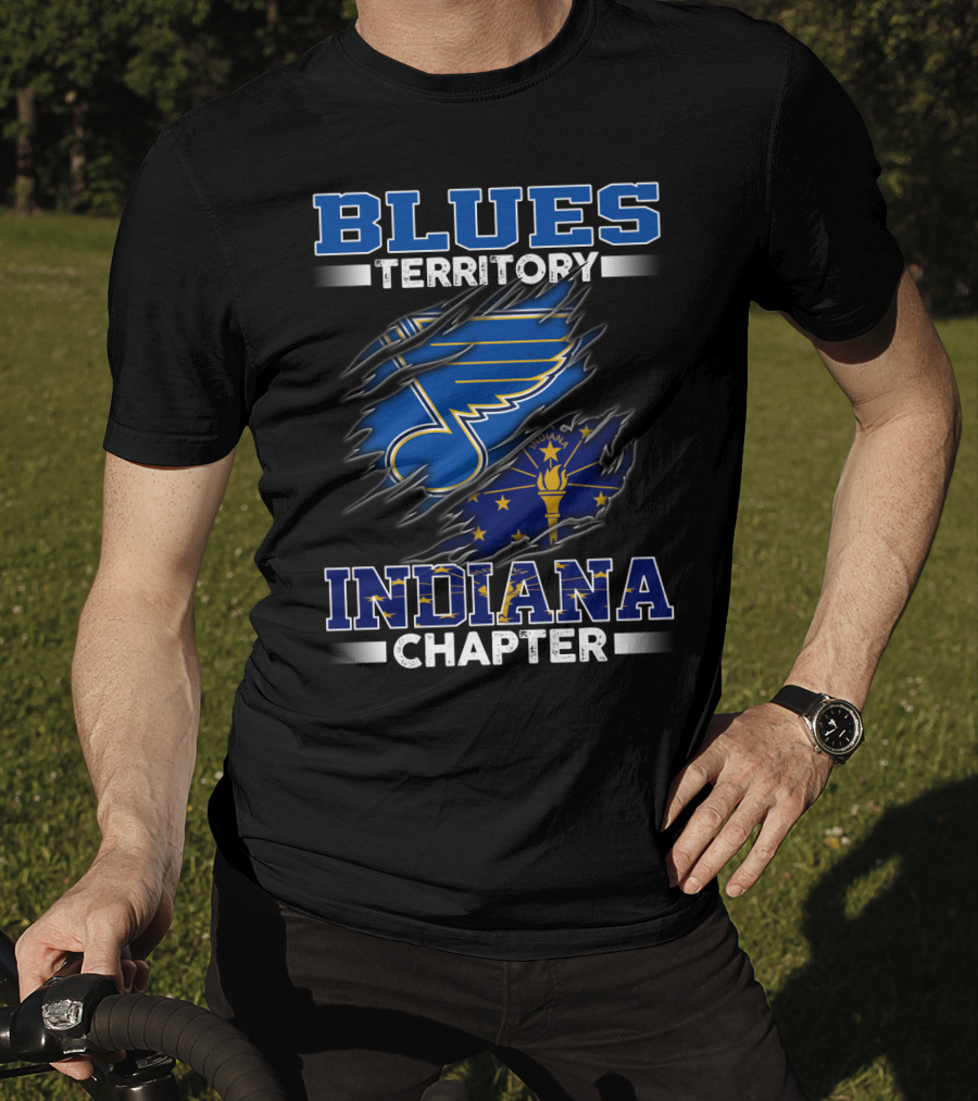 Indiana Chapter Blues Territory T-Shirt