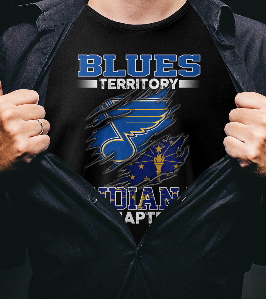Indiana Chapter Blues Territory T-Shirt