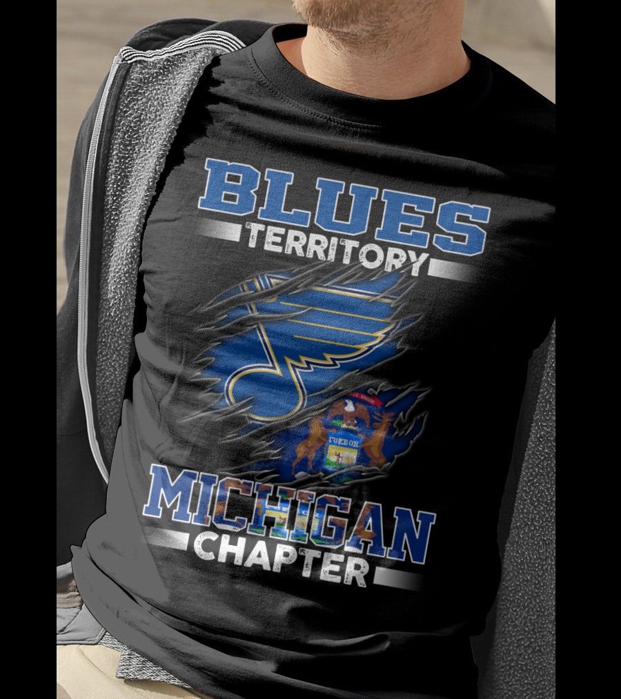Blues Territory Michigan Chapter T-Shirt
