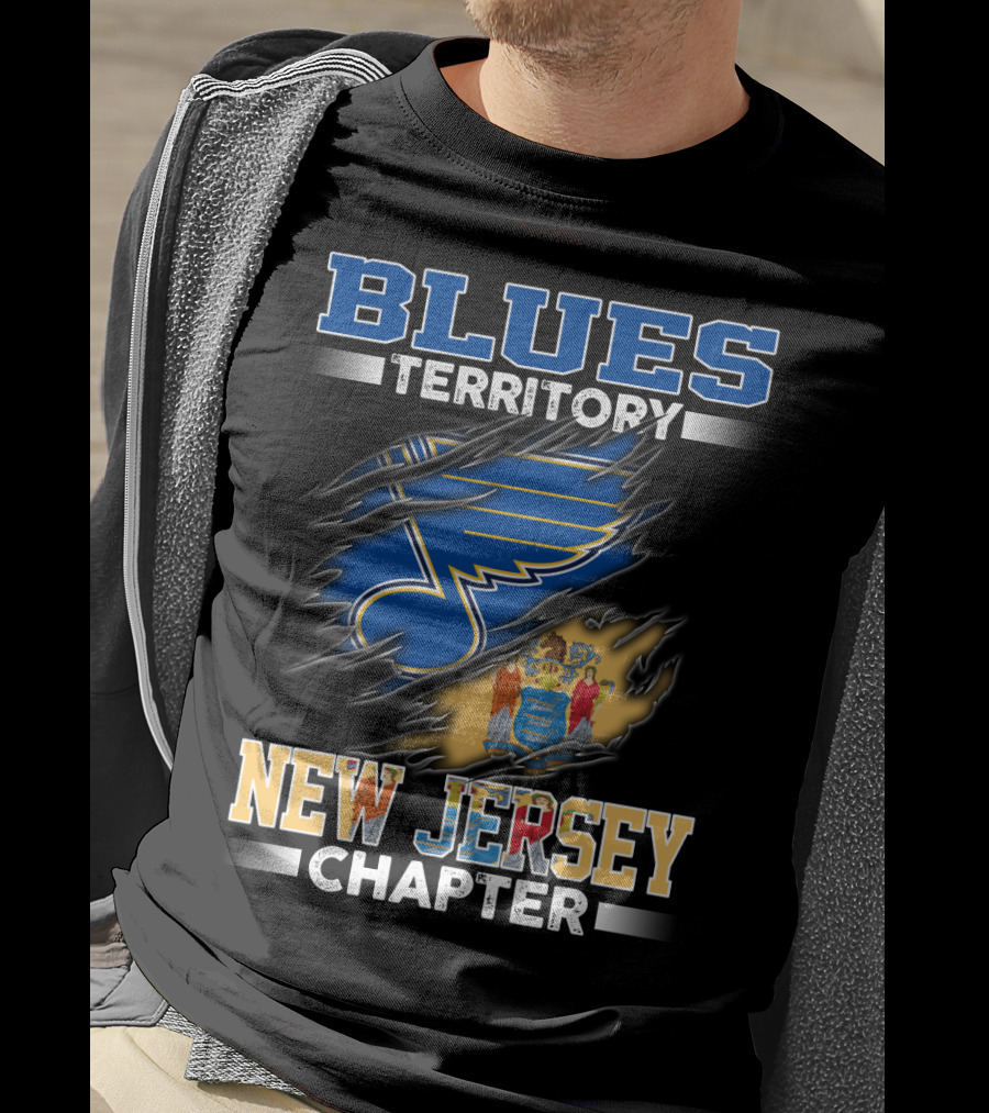 Blues Territory New Jersey Chapter T-Shirt