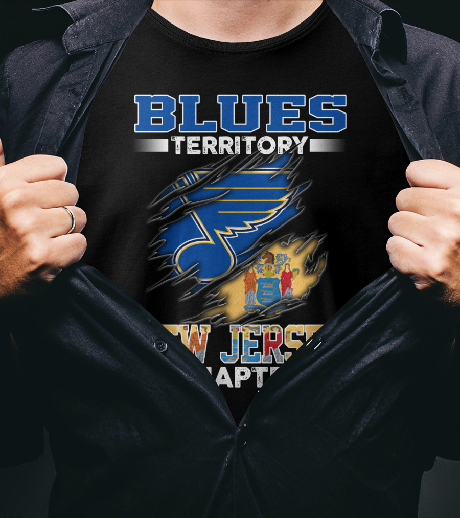 Blues Territory New Jersey Chapter T-Shirt