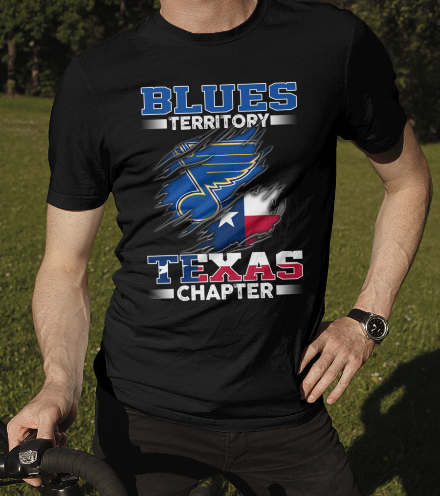 Blues Territory Texas Chapter T-Shirt