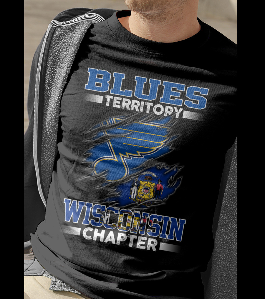Blues Territory Wisconsin Chapter T-Shirt