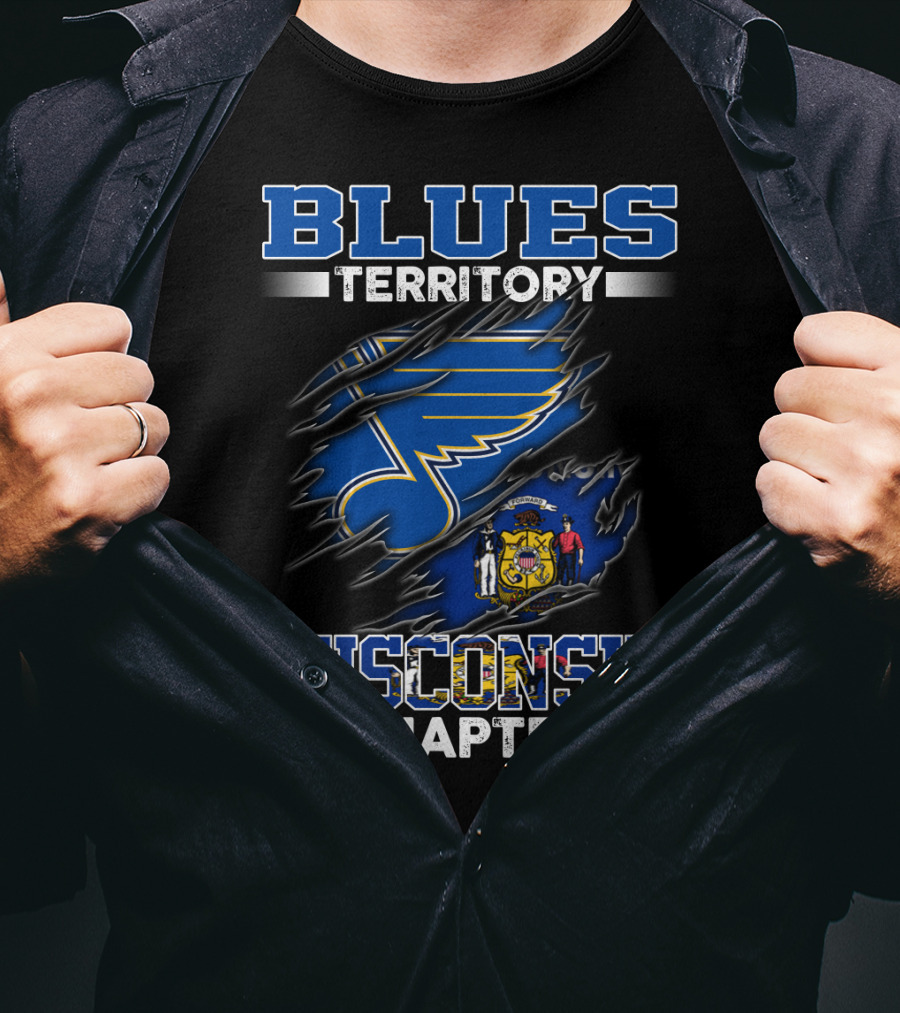 Blues Territory Wisconsin Chapter T-Shirt