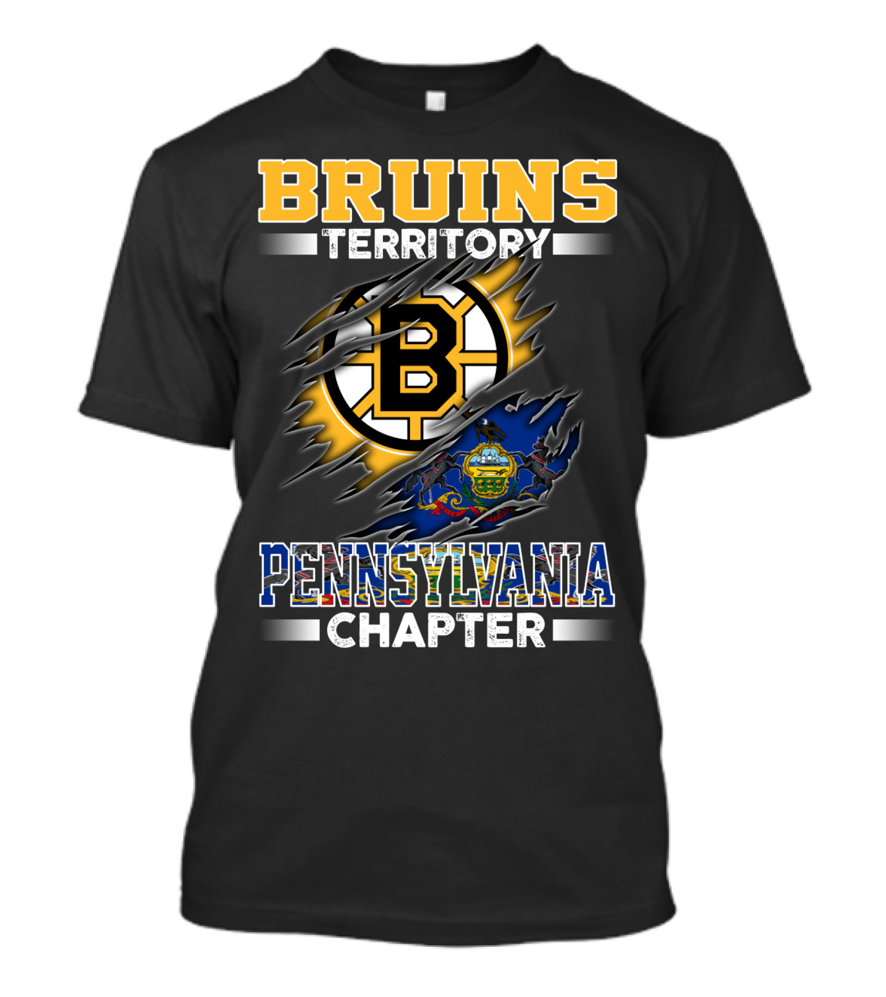 Bruins Territory Pennsylvania Chapter T-Shirt
