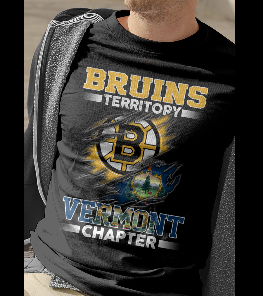 Bruins Territory Vermont Chapter T-Shirt