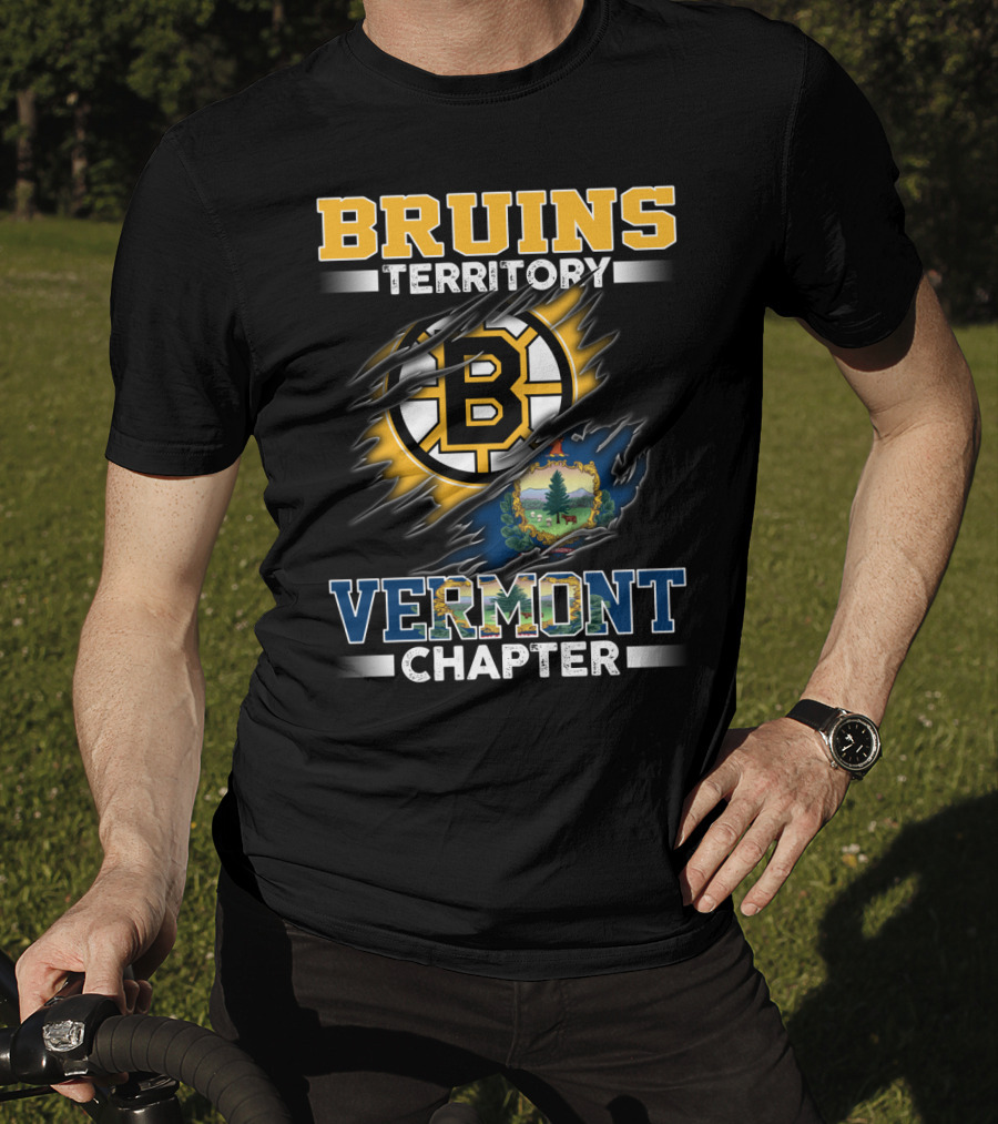 Bruins Territory Vermont Chapter T-Shirt