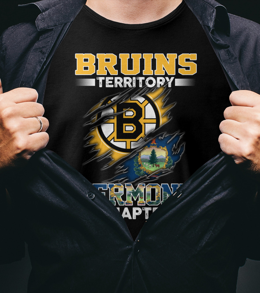 Bruins Territory Vermont Chapter T-Shirt