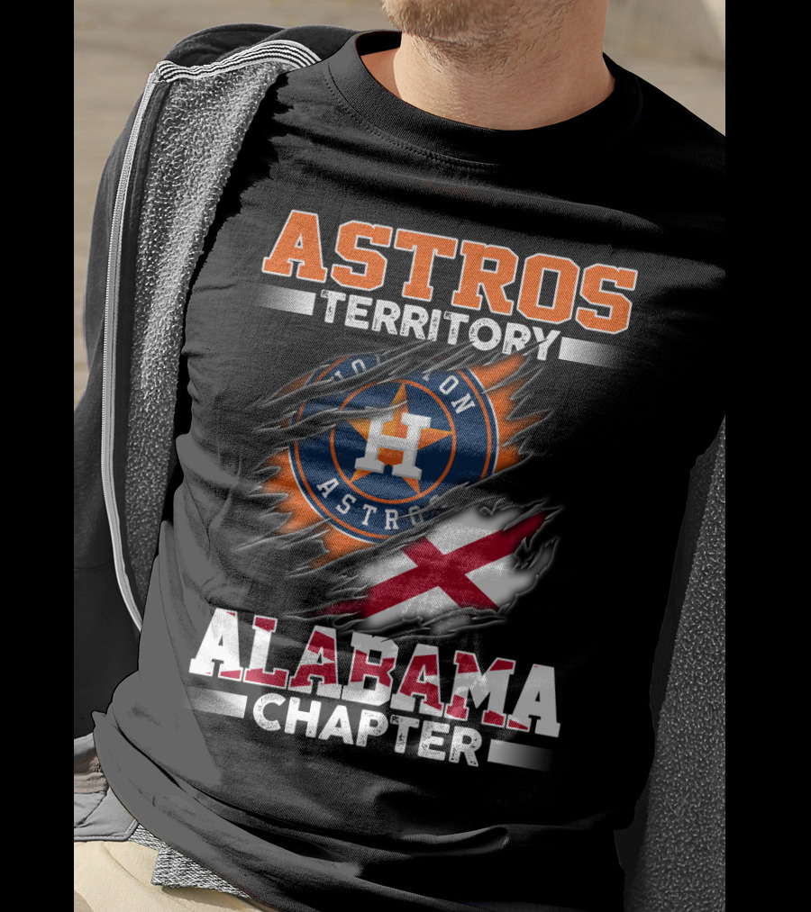 Astros Territory Houston Astros Alabama Chapter T-Shirt