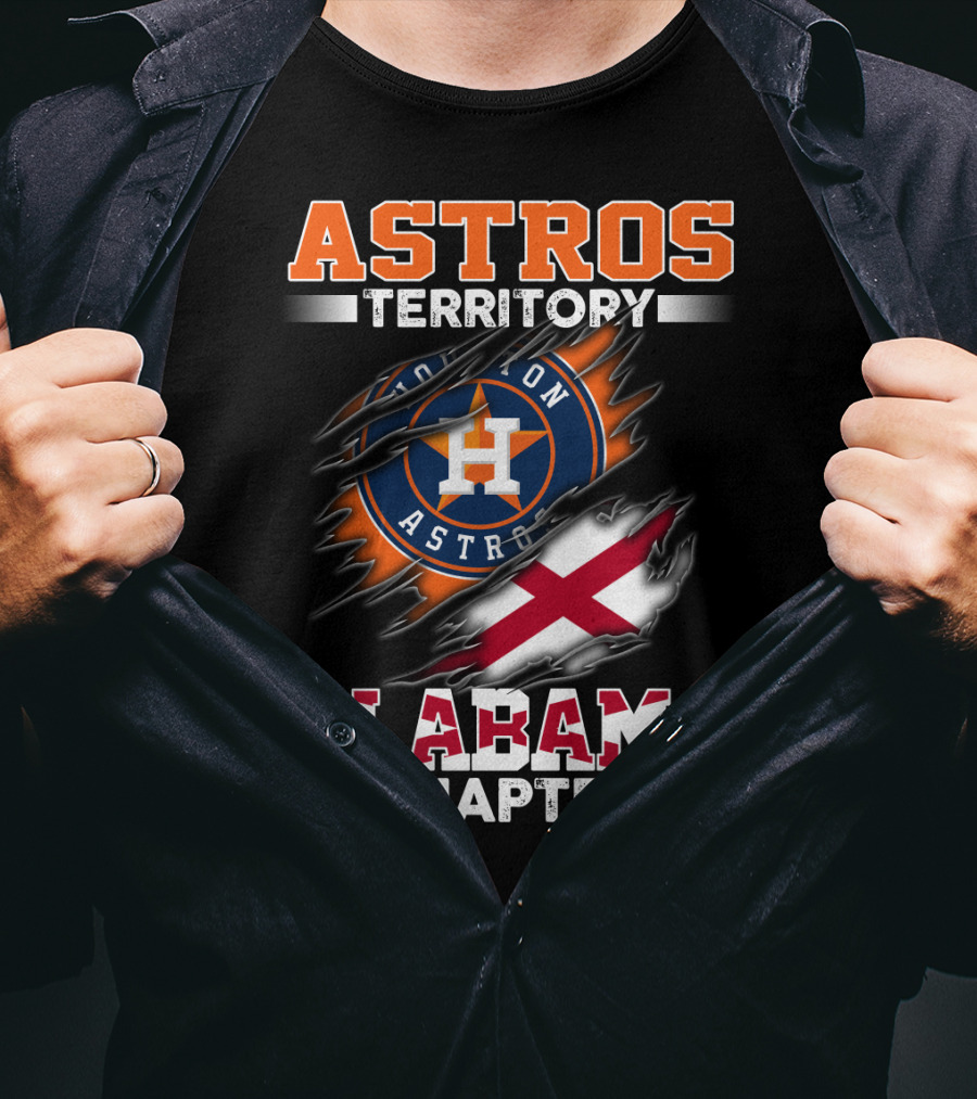 Astros Territory Houston Astros Alabama Chapter T-Shirt