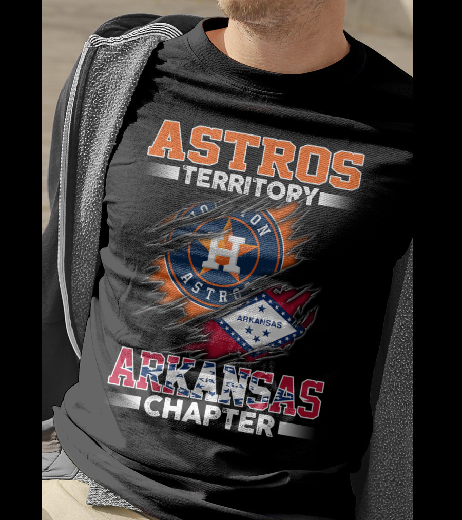 Astros Territory Houston Astros Arkansas Chapter T-Shirt