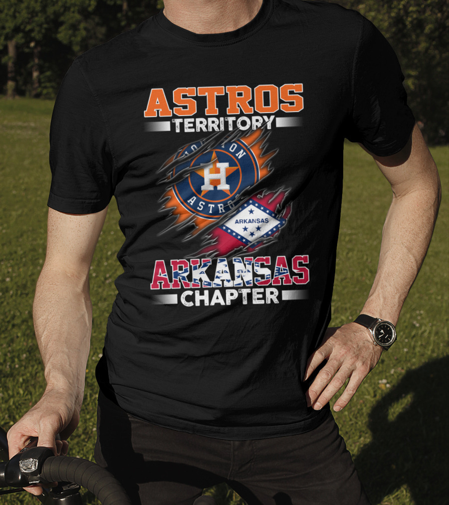 Astros Territory Houston Astros Arkansas Chapter T-Shirt