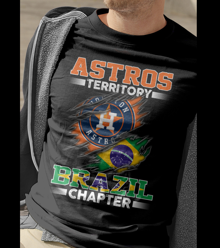 Astros Territory Houston Brazil Chapter T-Shirt
