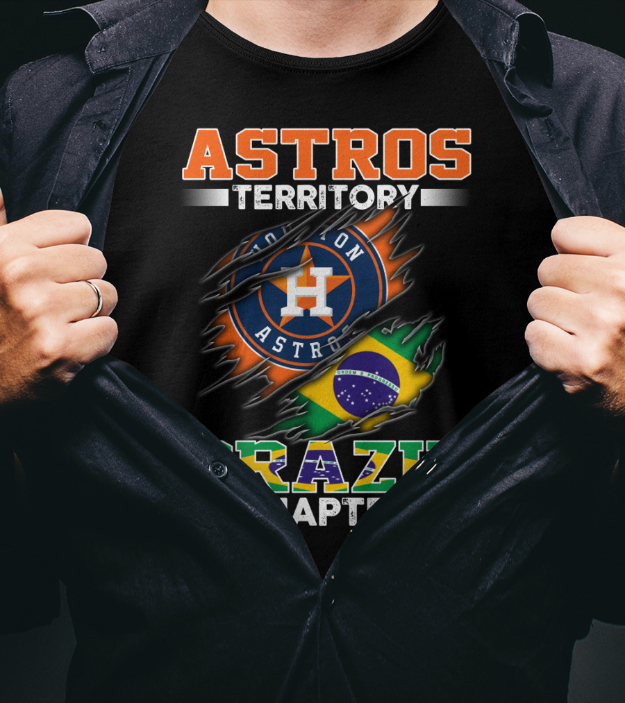 Astros Territory Houston Brazil Chapter T-Shirt