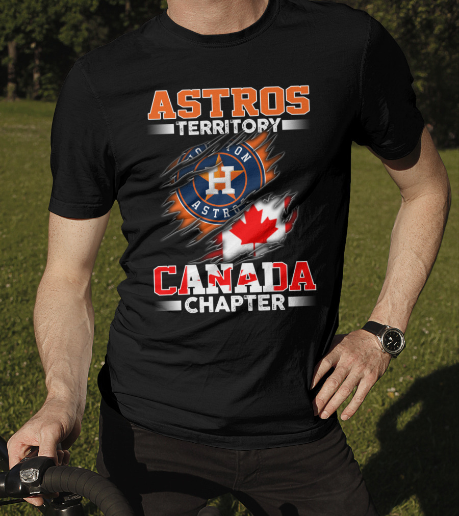 Astros Territory Houston Astros Canada Chapter T-Shirt