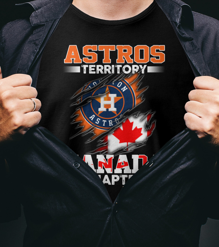 Astros Territory Houston Astros Canada Chapter T-Shirt