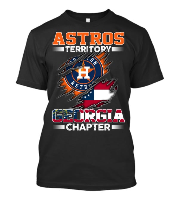 Astros Territory Houston Astros Georgia Chapter T-Shirt