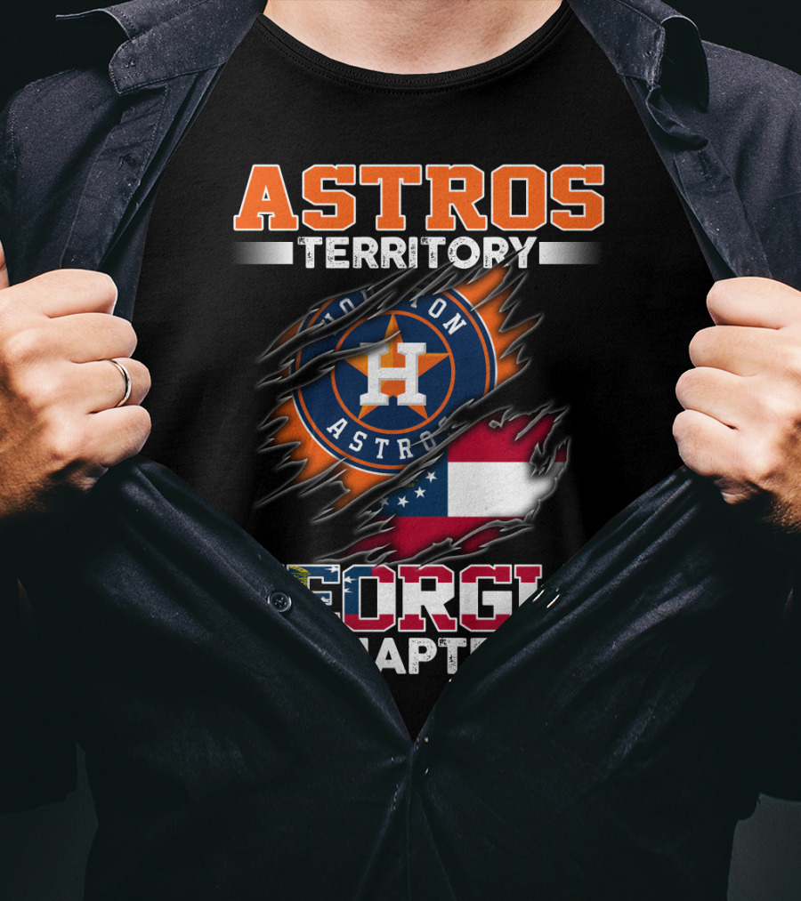 Astros Territory Houston Astros Georgia Chapter T-Shirt