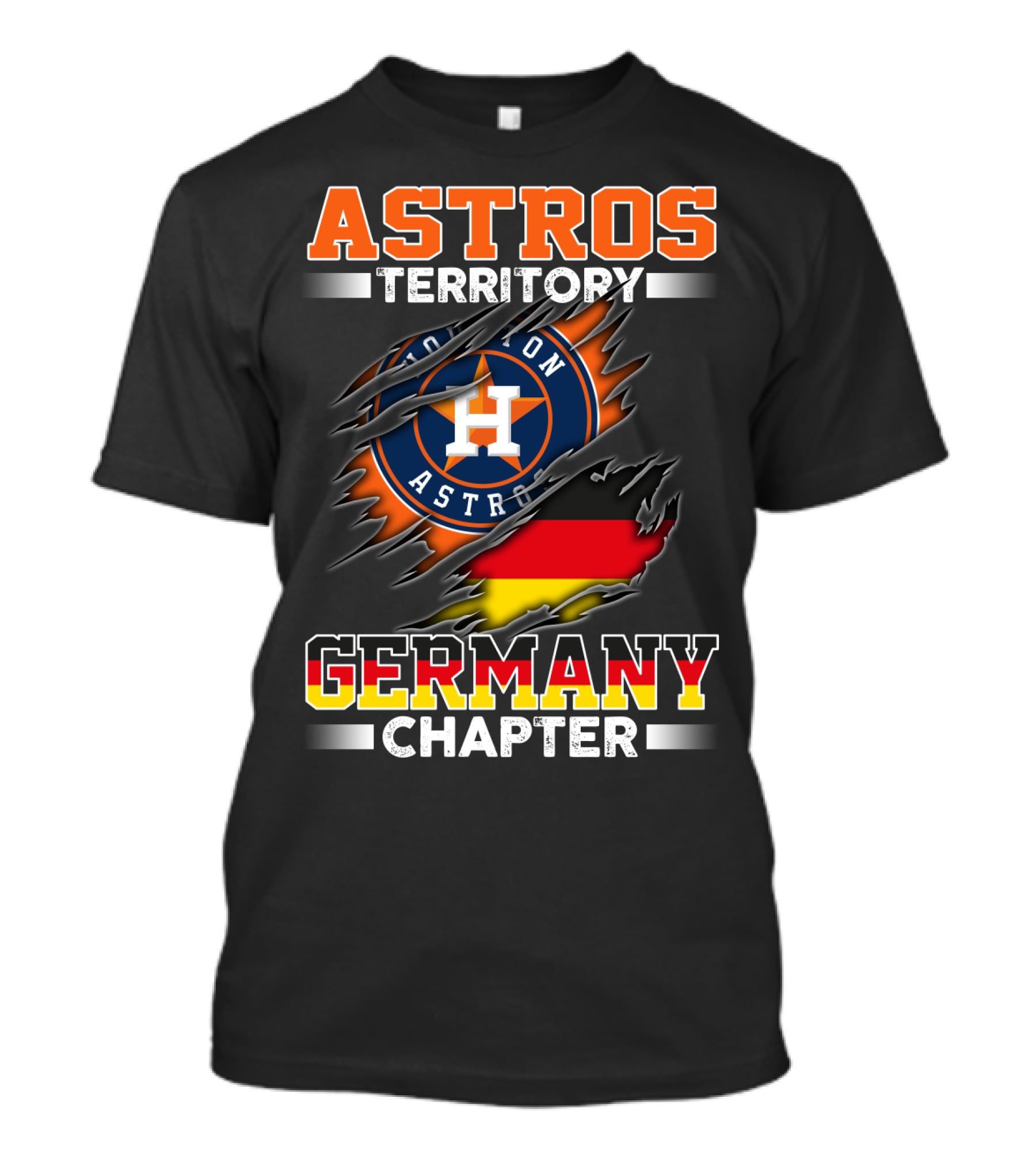 Astros Territory Houston Astros Germany Chapter T-Shirt