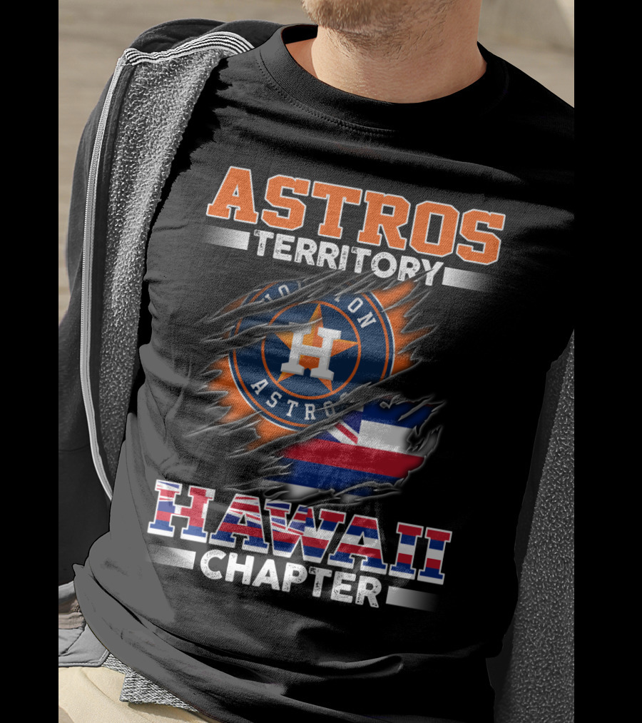 Astros Territory Houston Astros Hawaii Chapter T-Shirt