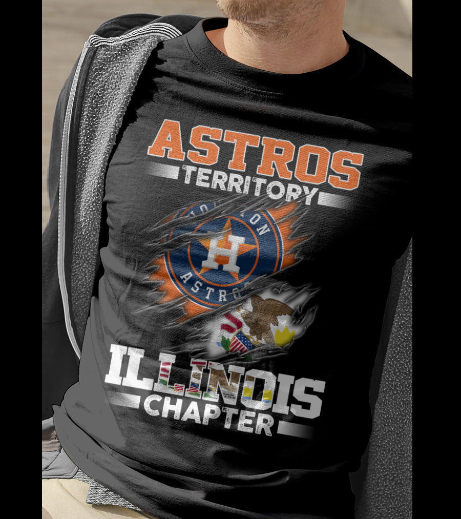 Astros Territory Houston Astros Illinois Chapter T-Shirt