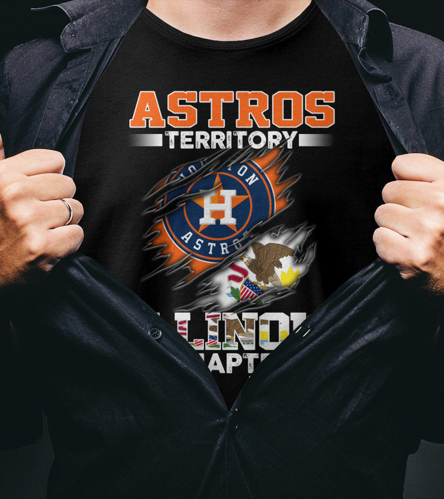 Astros Territory Houston Astros Illinois Chapter T-Shirt