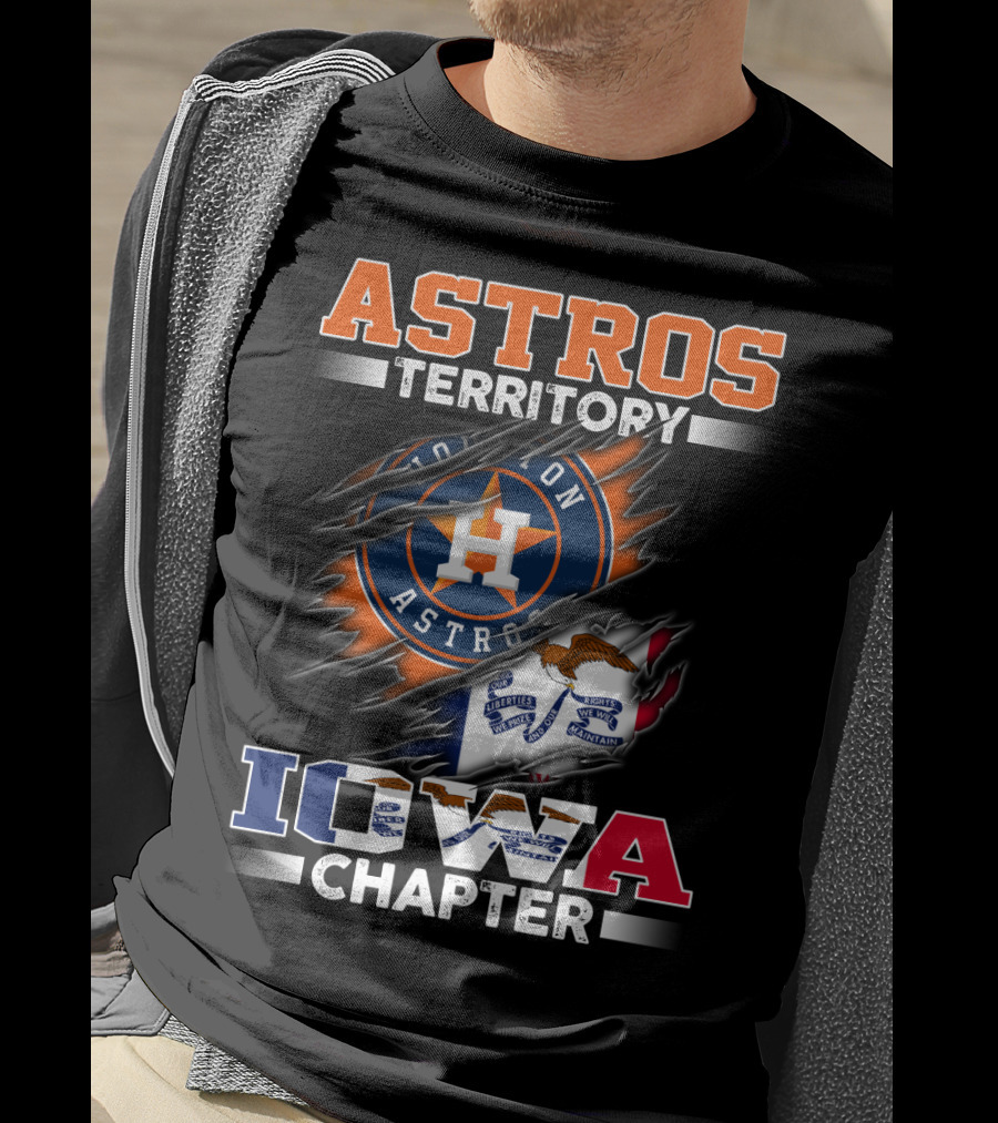 Astros Territory Houston Astros Iowa Chapter T-Shirt