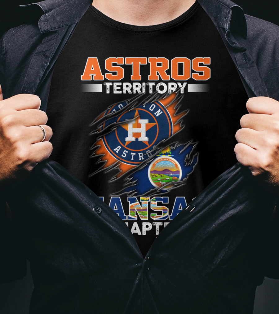 Astros Territory Houston Astros Kansas Chapter T-Shirt