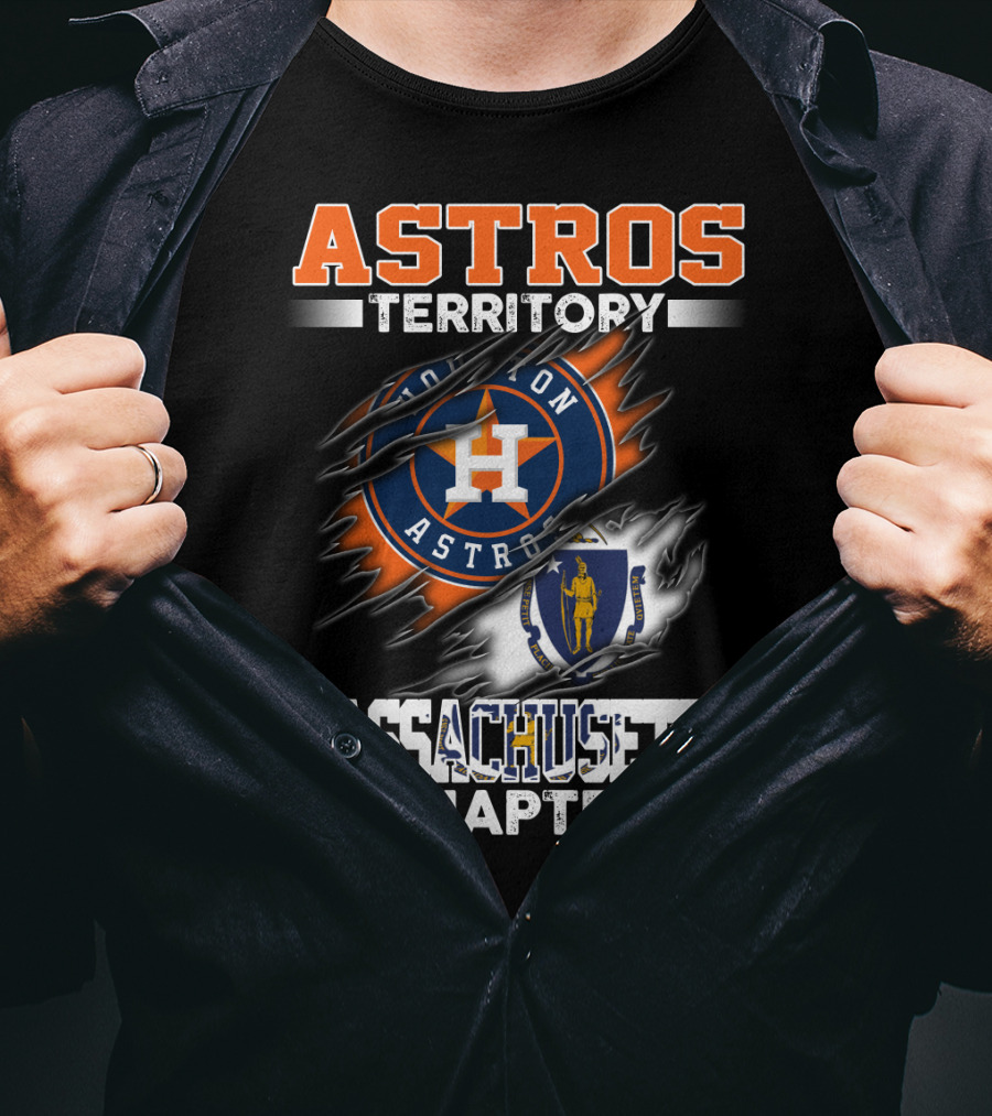 Astros Territory Boston Astros Massachusetts Chapter T-Shirt