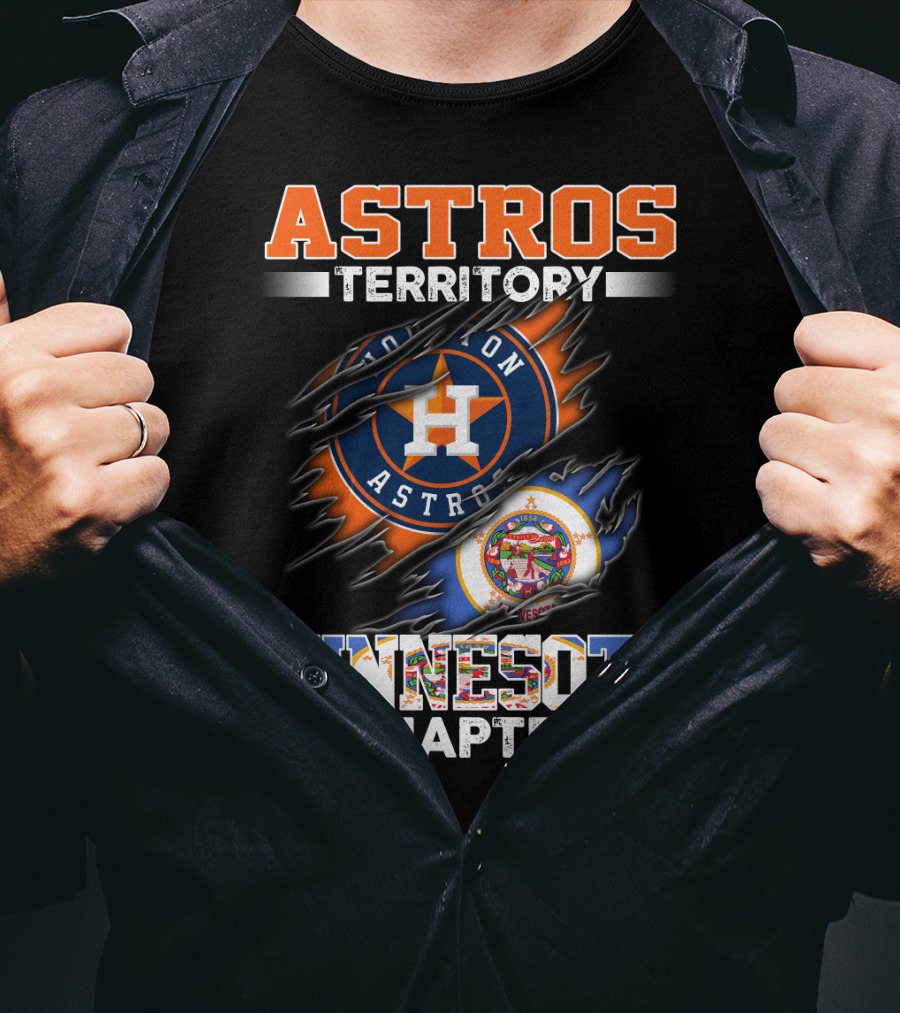 Astros Territory Houston Astros Minnesota Chapter T-Shirt