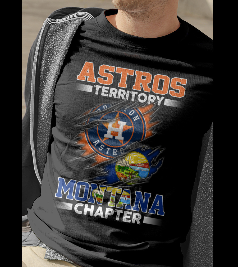 Houston Astros Territory Montana Chapter T-Shirt