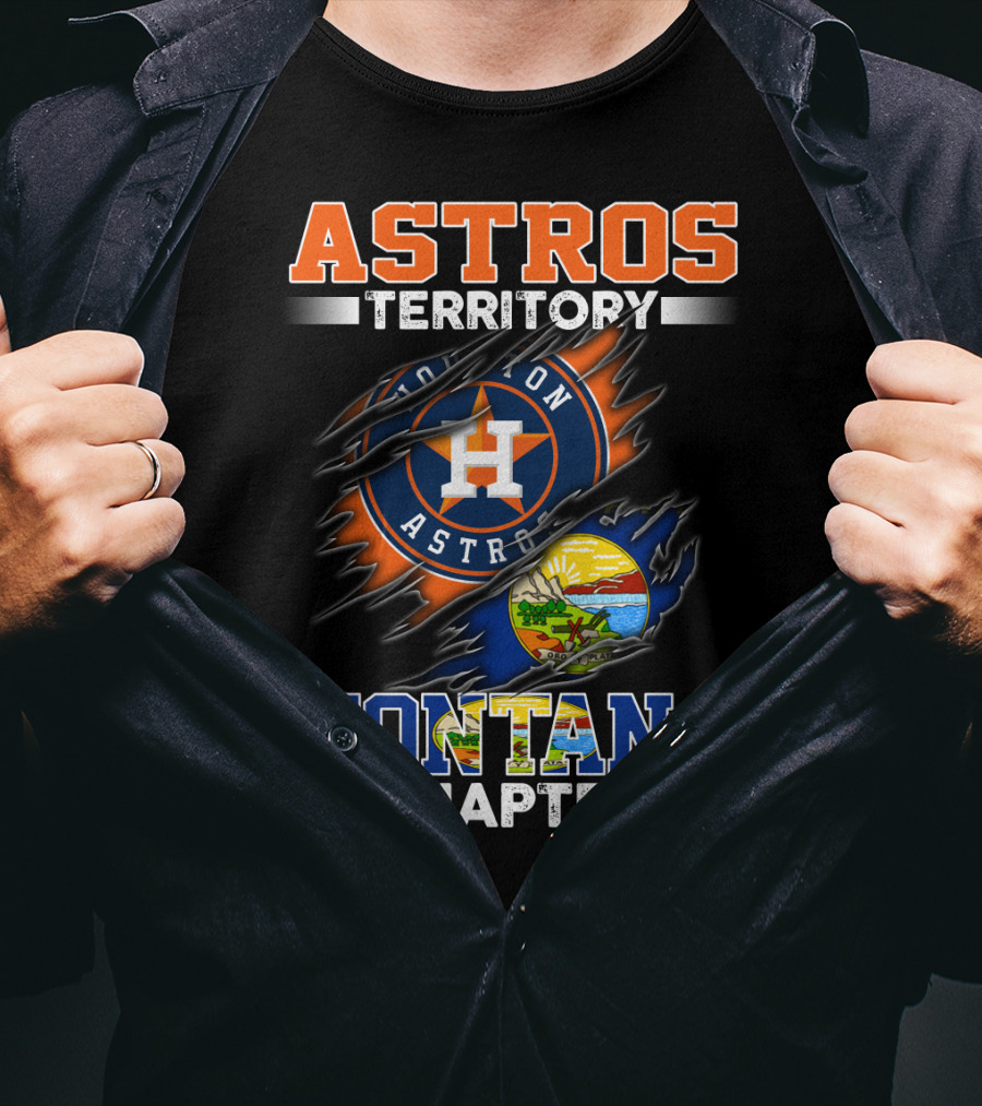 Houston Astros Territory Montana Chapter T-Shirt