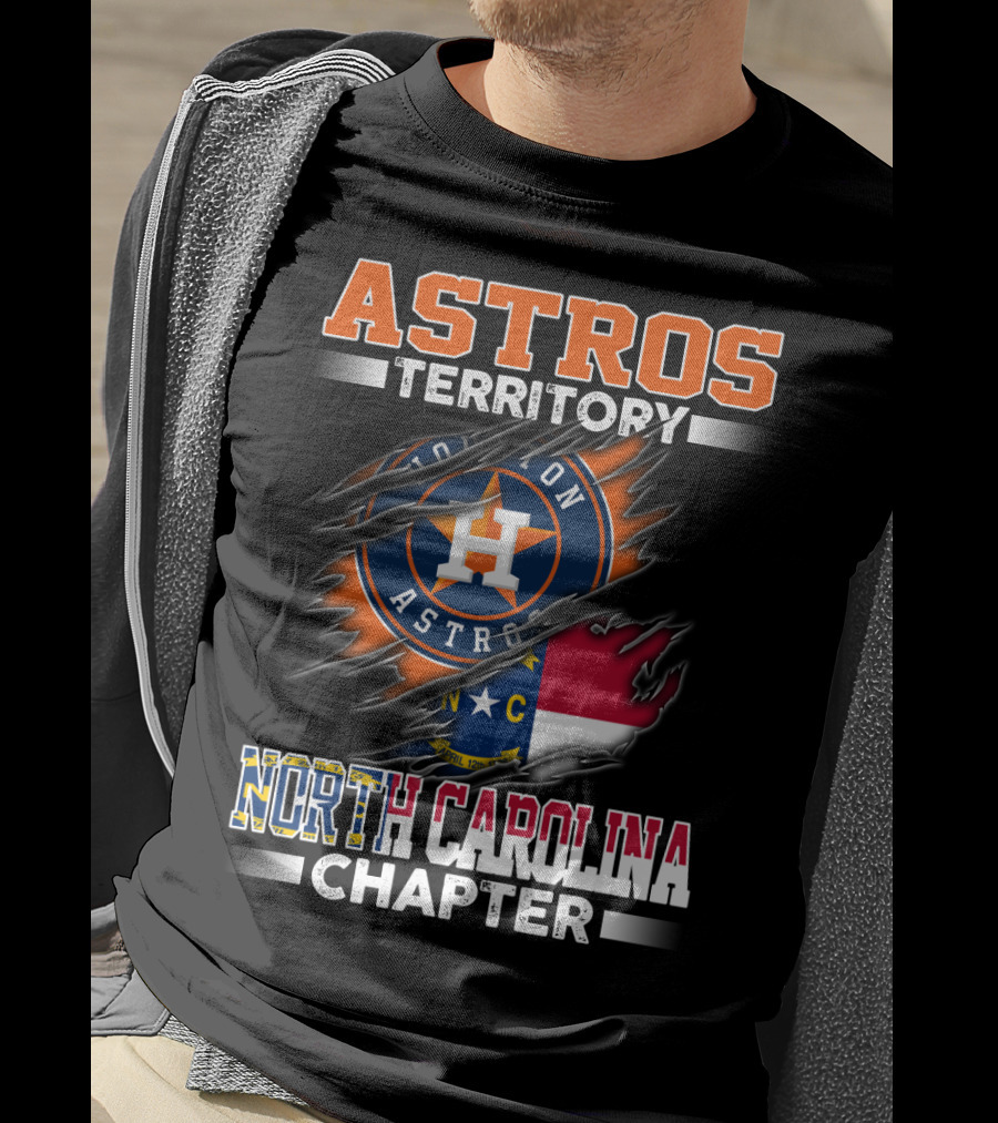 Astros Territory Houston Astros North Carolina Chapter T-Shirt