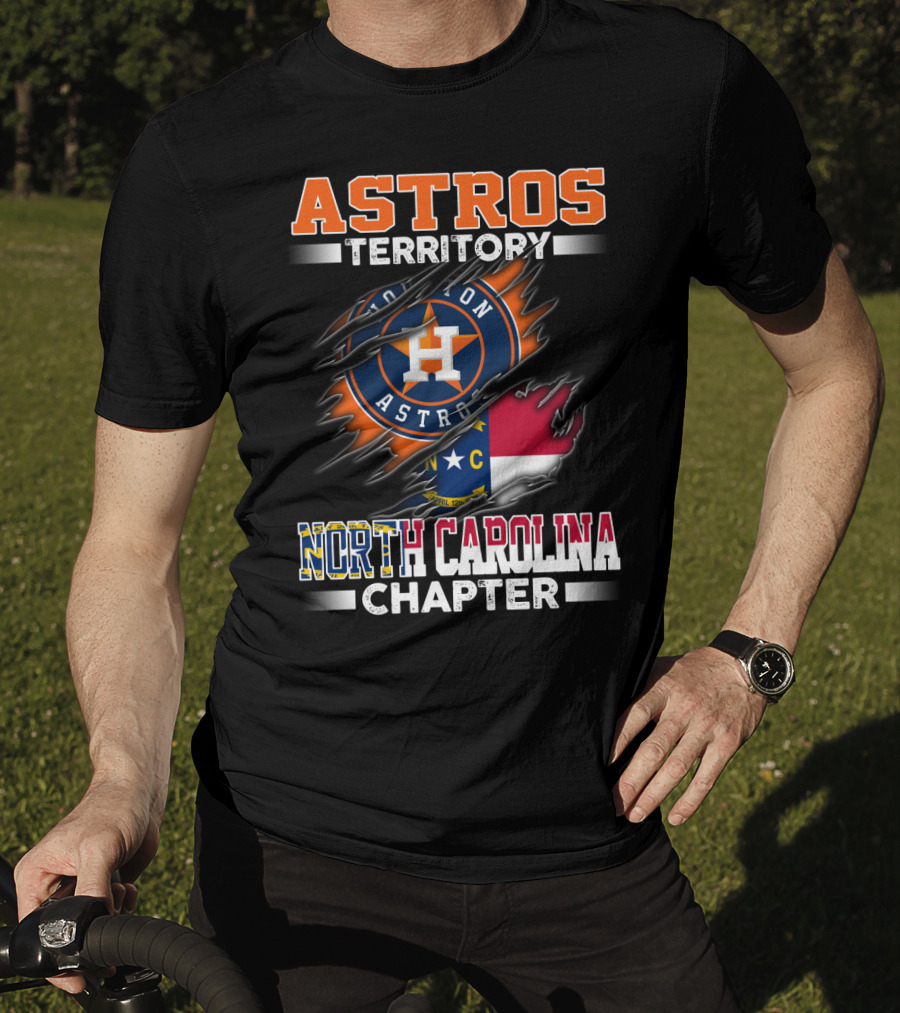 Astros Territory Houston Astros North Carolina Chapter T-Shirt