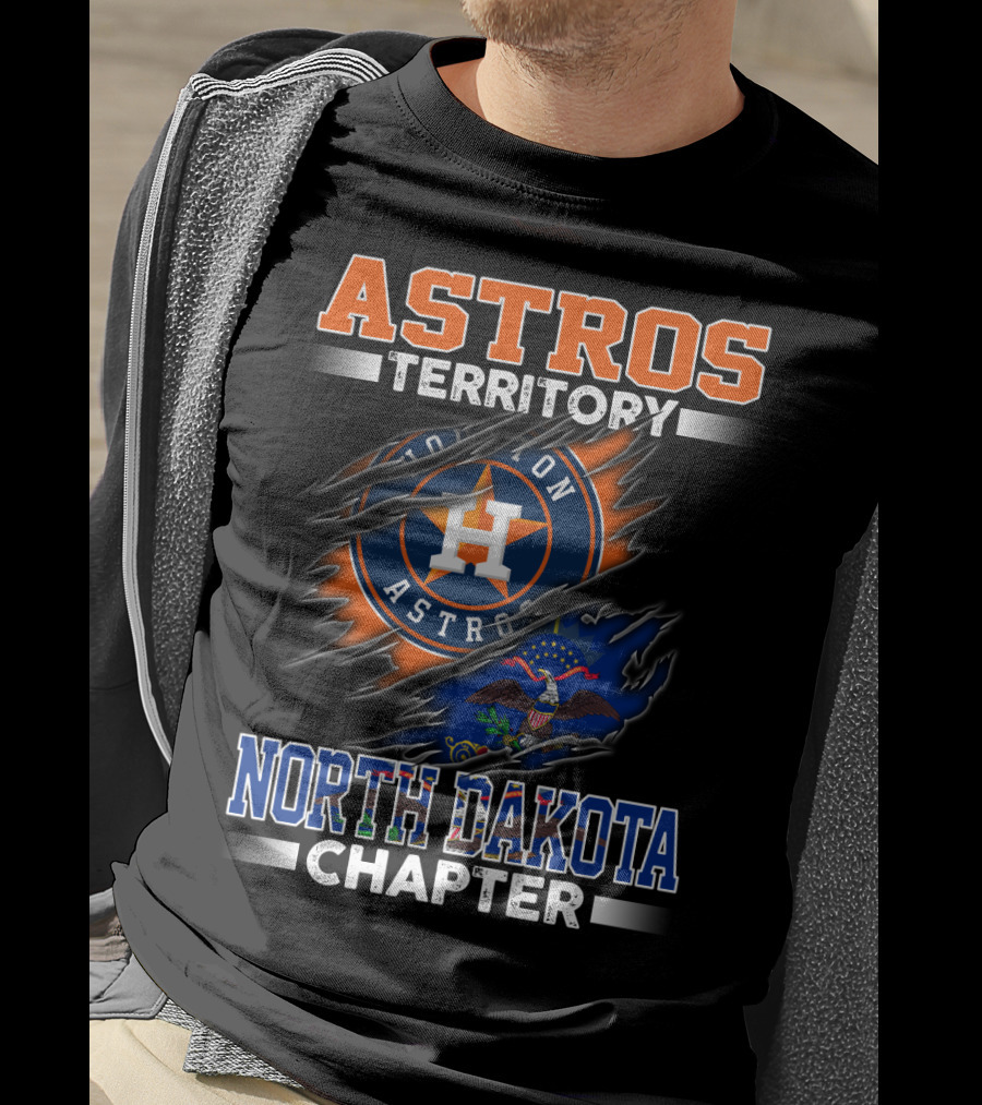 Astros Territory Houston Astros North Dakota Chapter T-Shirt