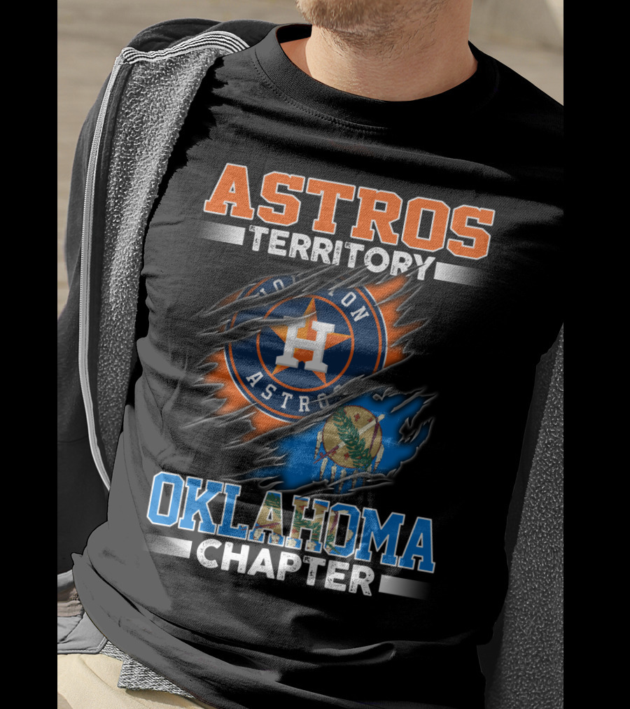 Astros Territory Houston Astros Oklahoma Chapter T-Shirt