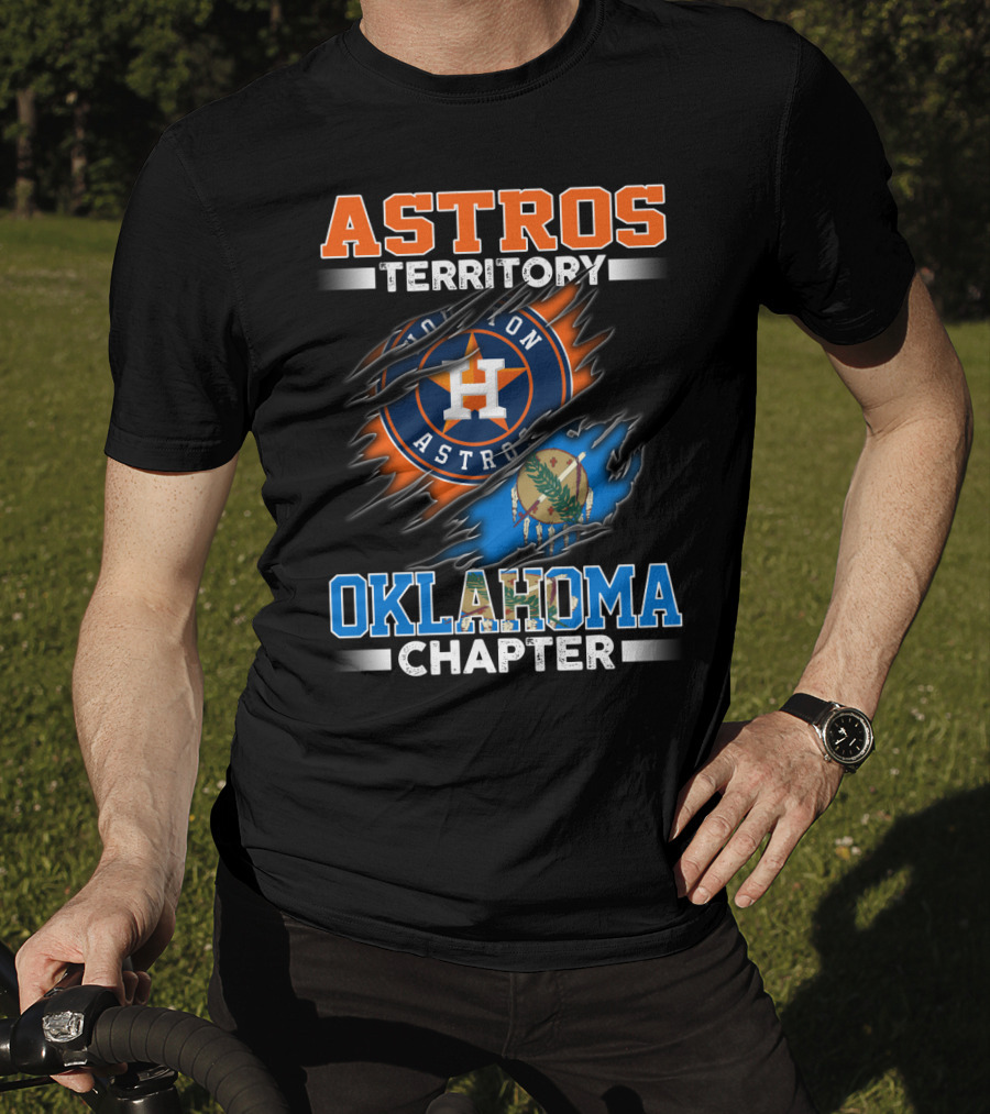 Astros Territory Houston Astros Oklahoma Chapter T-Shirt