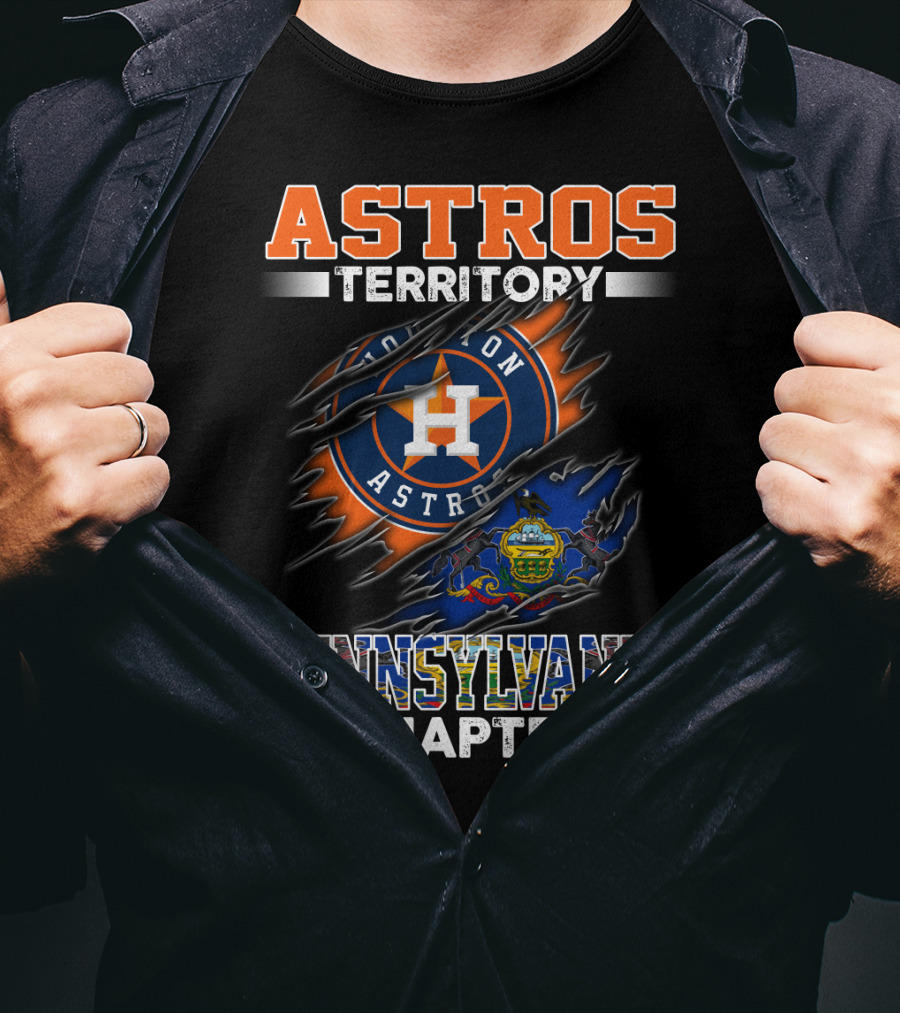Astros Territory Houston Astros Pennsylvania Chapter T-Shirt