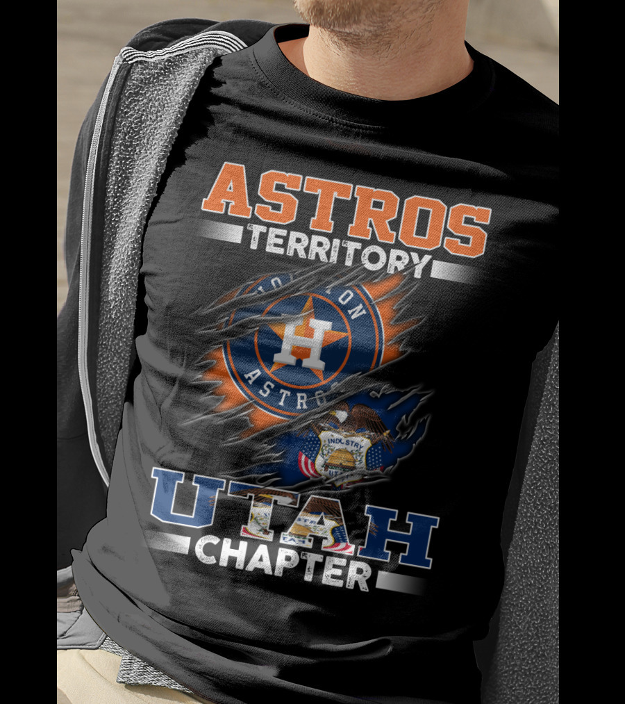 Astros Territory Houston Astros Utah Chapter T-Shirt