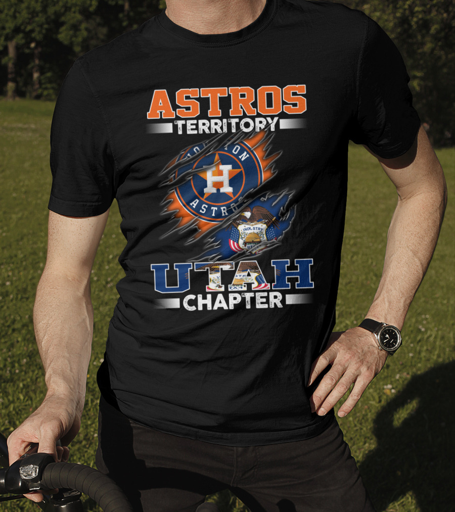 Astros Territory Houston Astros Utah Chapter T-Shirt