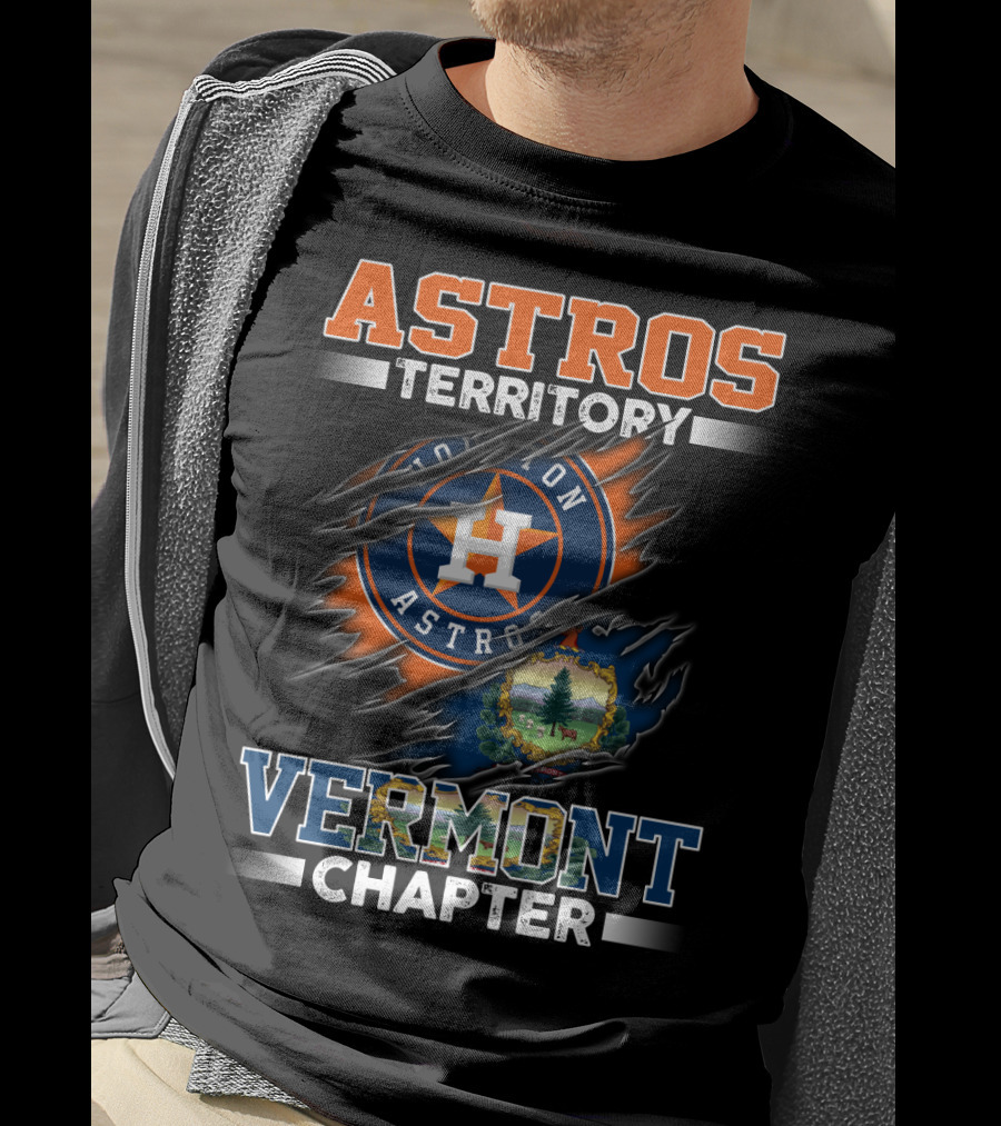 Astros Territory Houston Astros Vermont Chapter T-Shirt