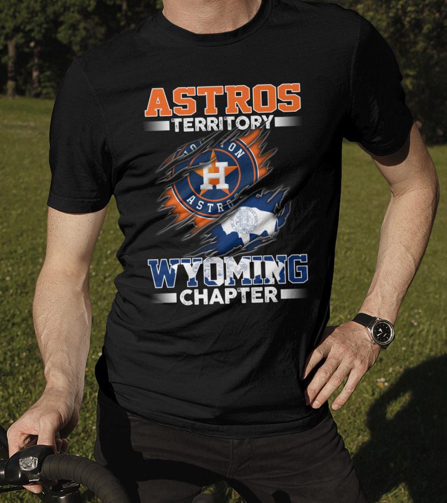Astros Territory Houston Astros Wyoming Chapter T-Shirt